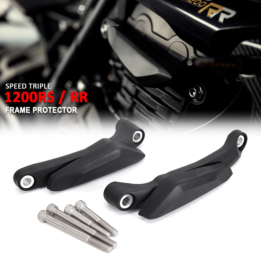 

New Motorcycle Frame Slider Falling Crash Protector For SPEED TRIPLE 1200 RR RS Engine Protection For Speed Triple 1200RS 1200RR