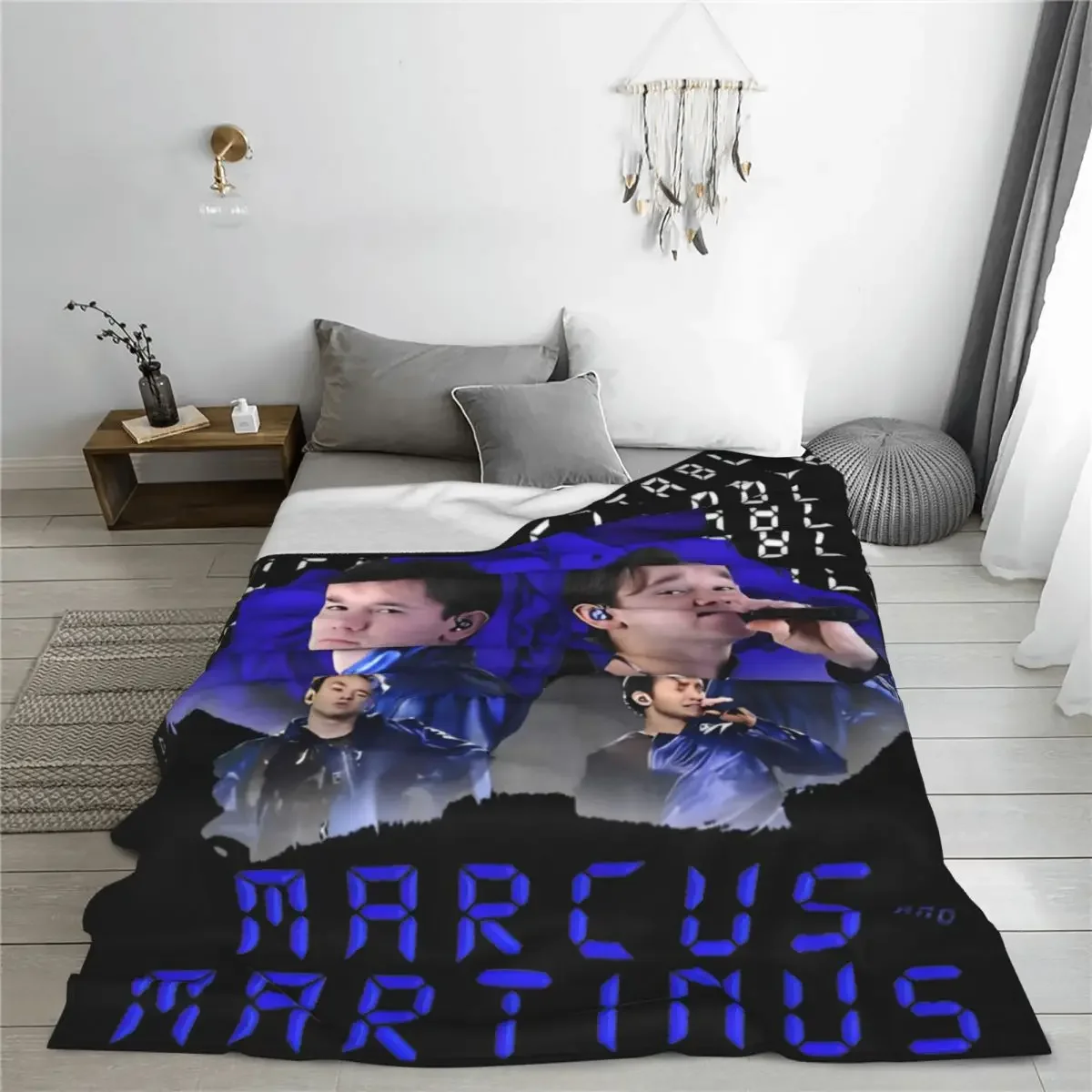 Relax Marcus And Martinus Unforgettable Eurovisions 2024 Sweden Blanket Bed Decorative Throw Blankets Warm Velvet for Office 4