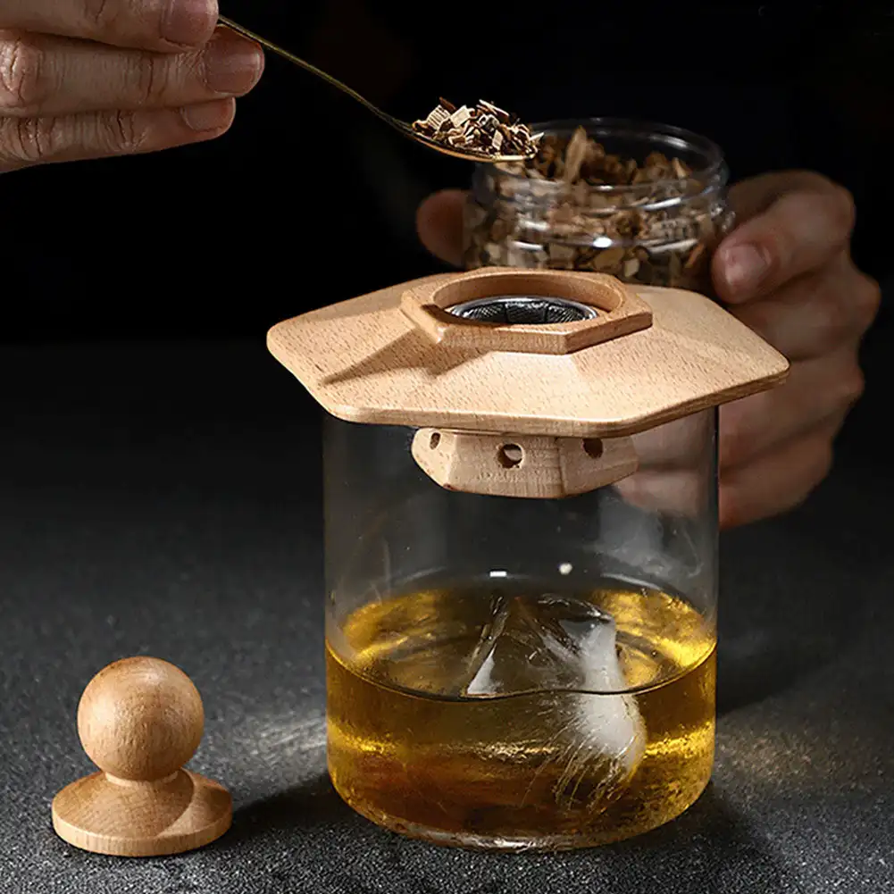 Cocktail Smoker Whiskey Bar Drinks Kitchen Bartender Tools Wooden Smoked Wood Hood Smoker Alcoholic Drinks Gift whiskey decanter set