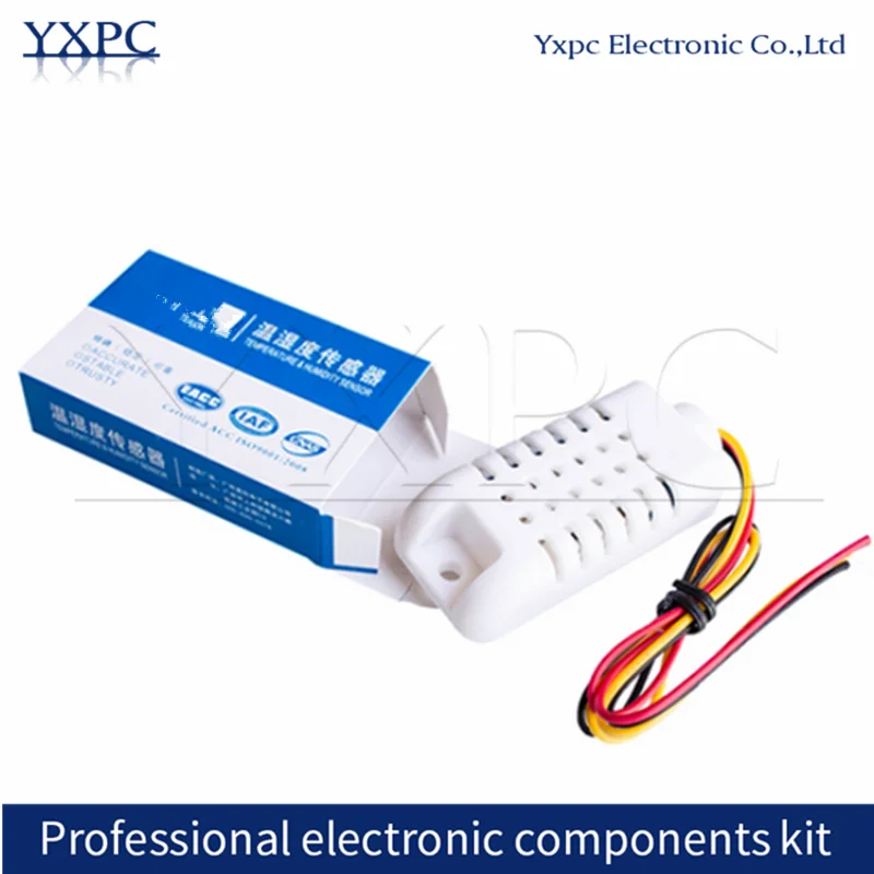 

1pcs AM2302B DHT22 Single bus digital temperature and humidity sensor module probe AM2302 adapter board