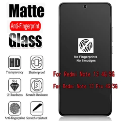 Matte HD Tempered Glass Screen Protector (2/4 Pcs) - 2PCS Matte (Redmi Note 13 Pro 4G)