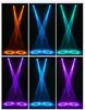 Moving Head LED 100W Beam DMX Light WIth 7 Colors 8 Gobos Rotating Prism Effect Sound Arrive For DJ Party Club Event 6