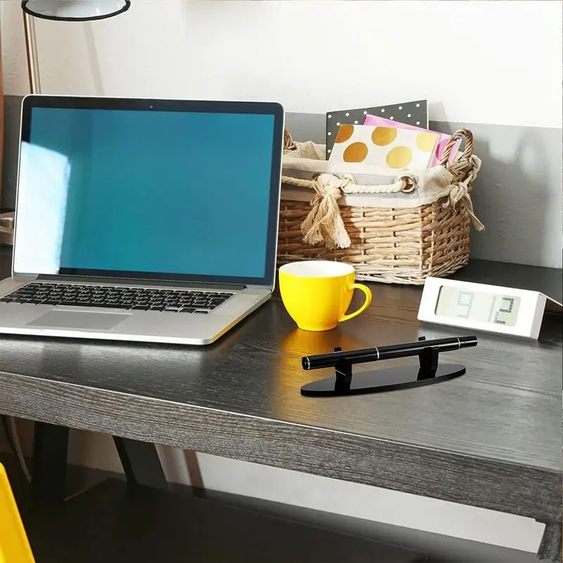 Acrylic Pen Holder Display Stand Pencil Fountain Pen Ballpoint Rack Home School Office