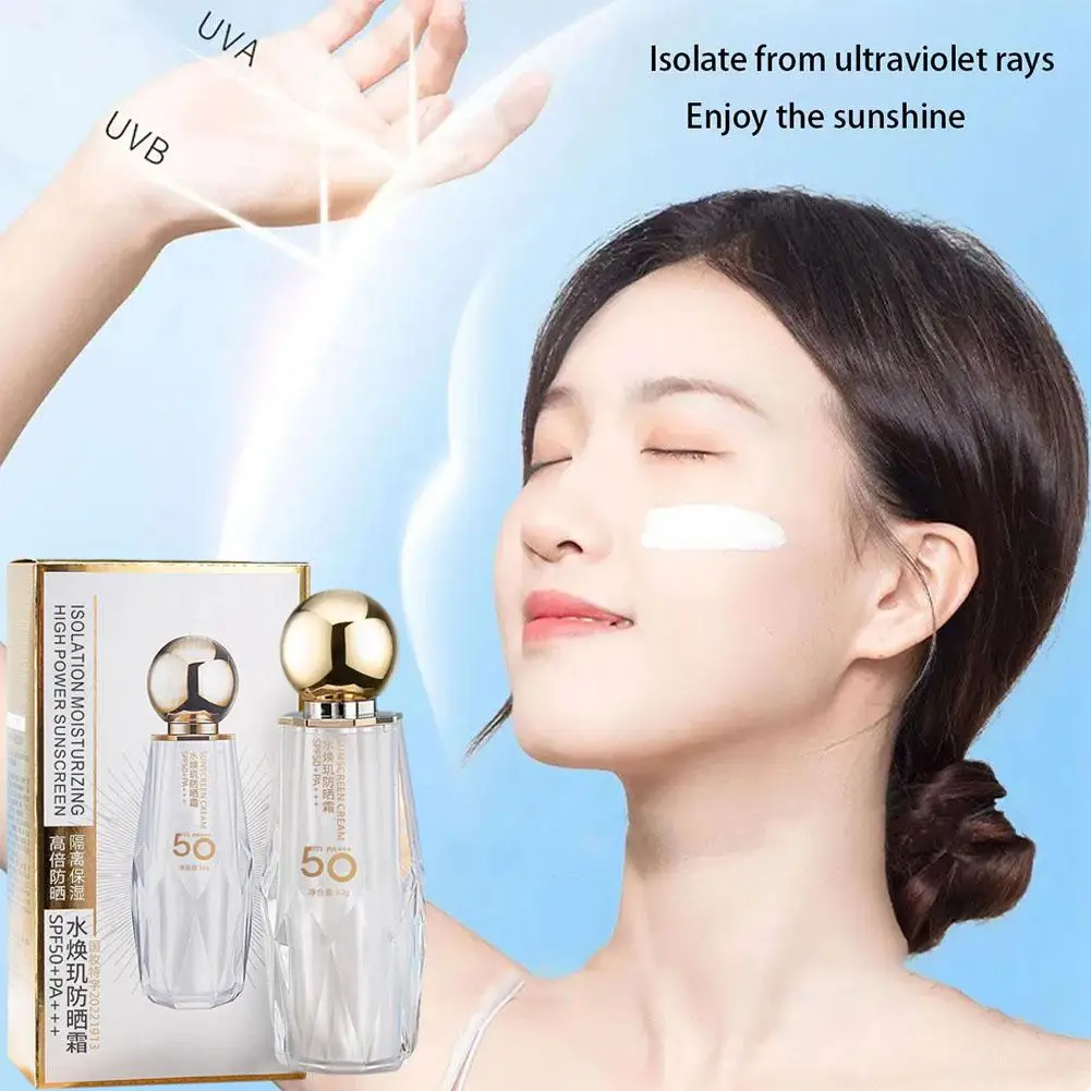 

Body Screen Whitening Cream Block Moisturizing Anti-aging Skin Spf Protective Oil-control Cream 50 Scre K3h7