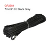 7mmX15m Black grey