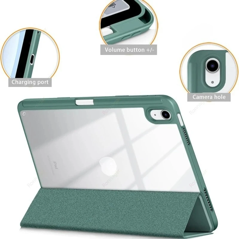 Premium iPad Case with Pencil Holder and Smart Protection