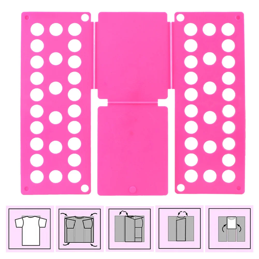 Clothes Folding Board Home Storage Kids Magic Clothes Folder Save Time Clothes Holder Quick Folding Board T Shirts Jumpers Organizer Fold