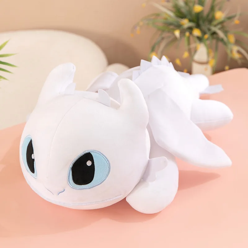40/60cm Creative Little Dragon Cute Plush Toy Cushion Modeling Toothless Doll Pillow Home Sofa Cushion Girl Holiday Gift 5