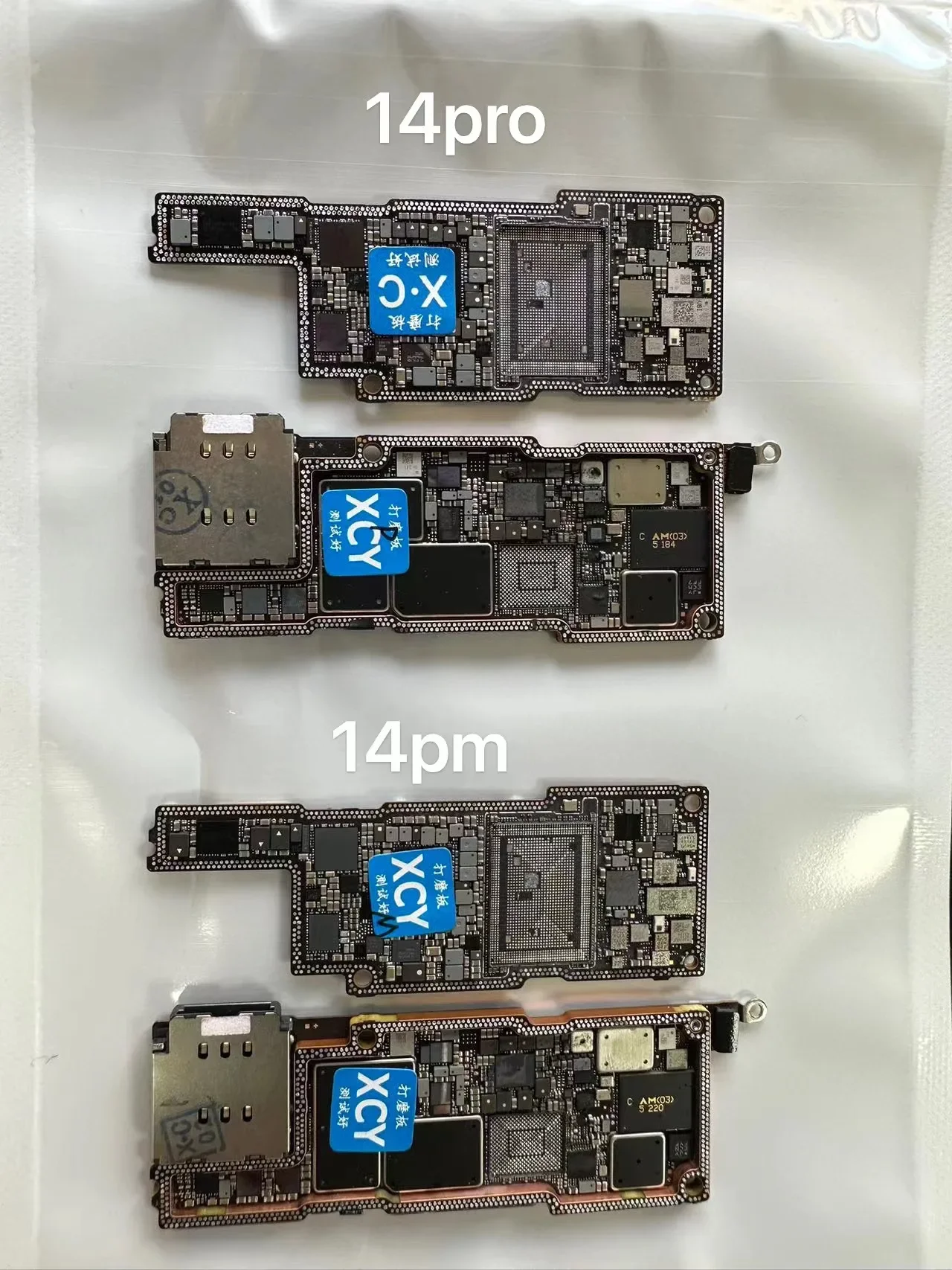 CNCカットマザーボード,iphone 13 pro max,ロジックボード,研磨