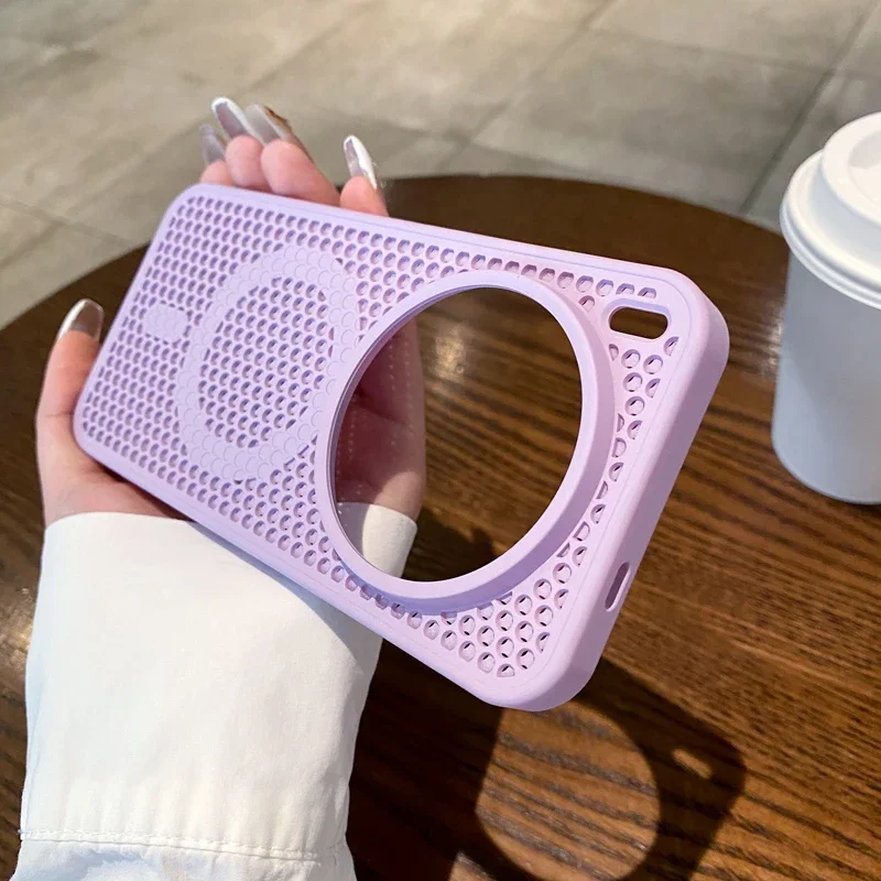 Magnetic Anti-Fingerprint Hard PC + Soft TPU Protective Phone Cover