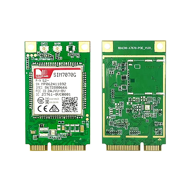 

SIMcom LPWA NBIOT CATM модуль SIM7070G MINIPCIE