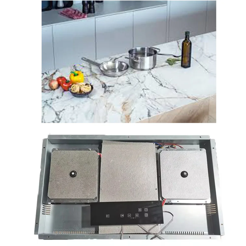 2000W Kitchen Induction Cooker Double Burners for Fast Food Restaurant Kitchen
