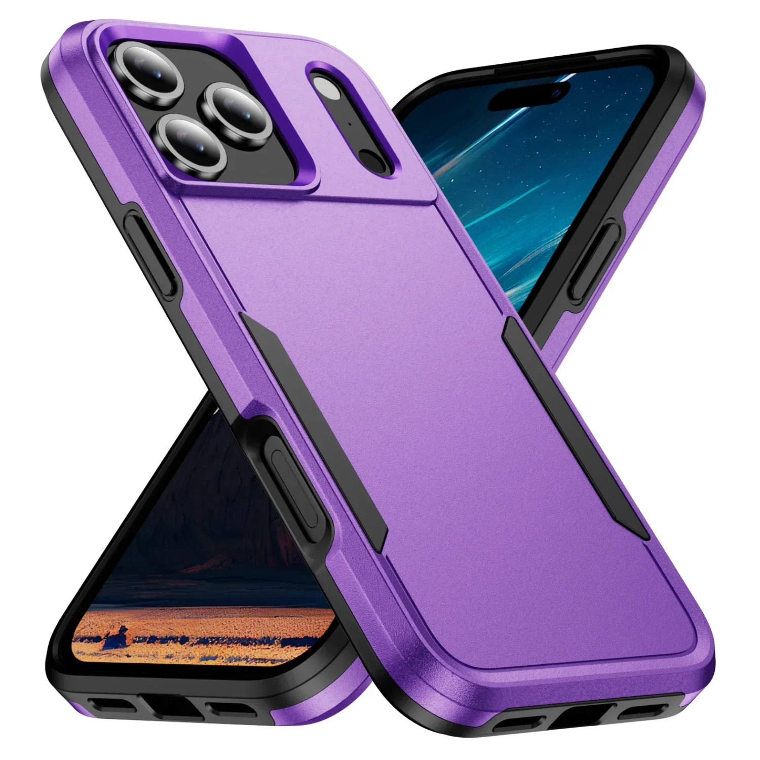 Ultimate Protective Armor Case - Military Grade Durability and Full Coverage