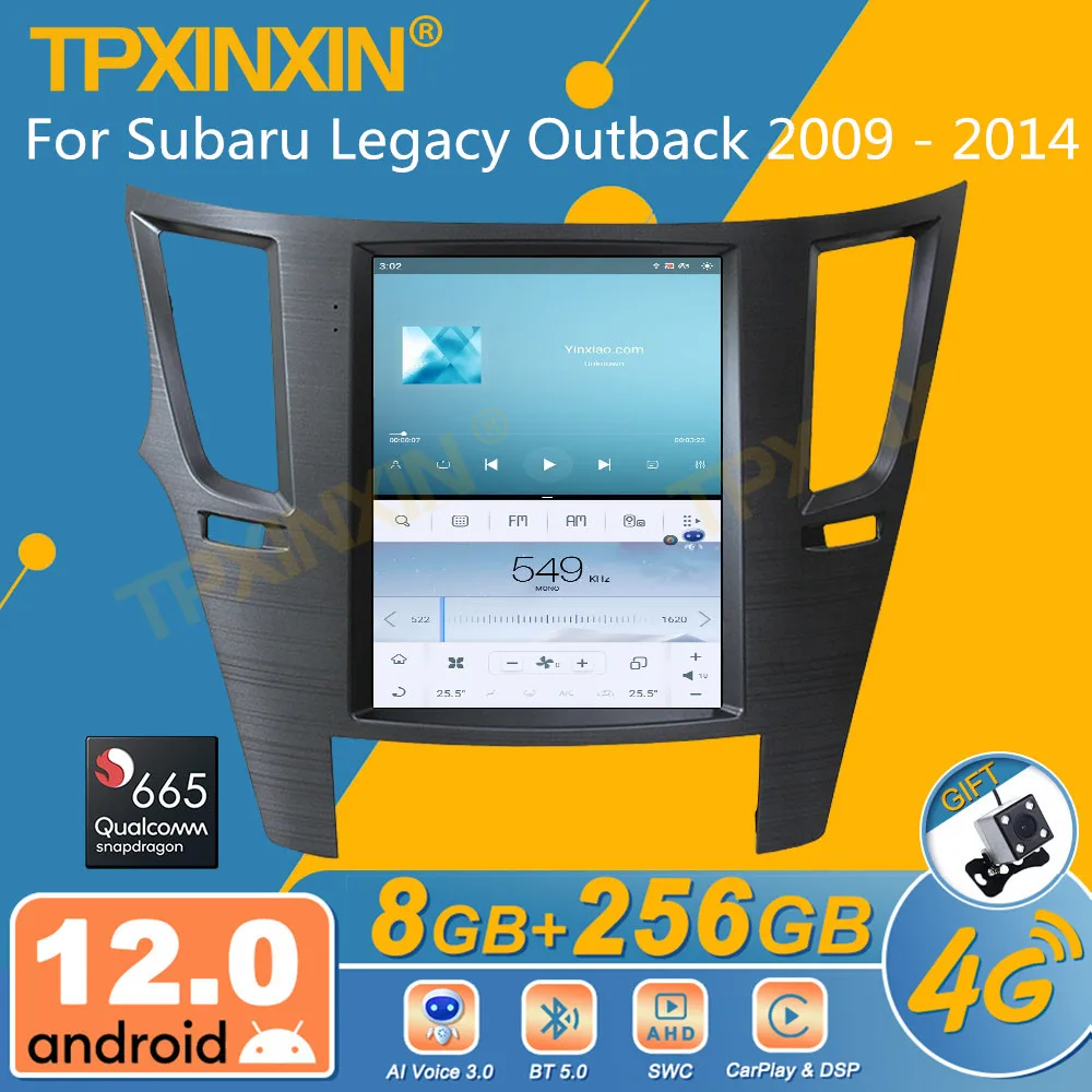 

Восьмиядерный процессор Qualcomm для Subaru Legacy Outback 2009 - 2014 Android автомобильное радио Тесла экран 2Din стерео ресивер Авторадио Мультимедиа