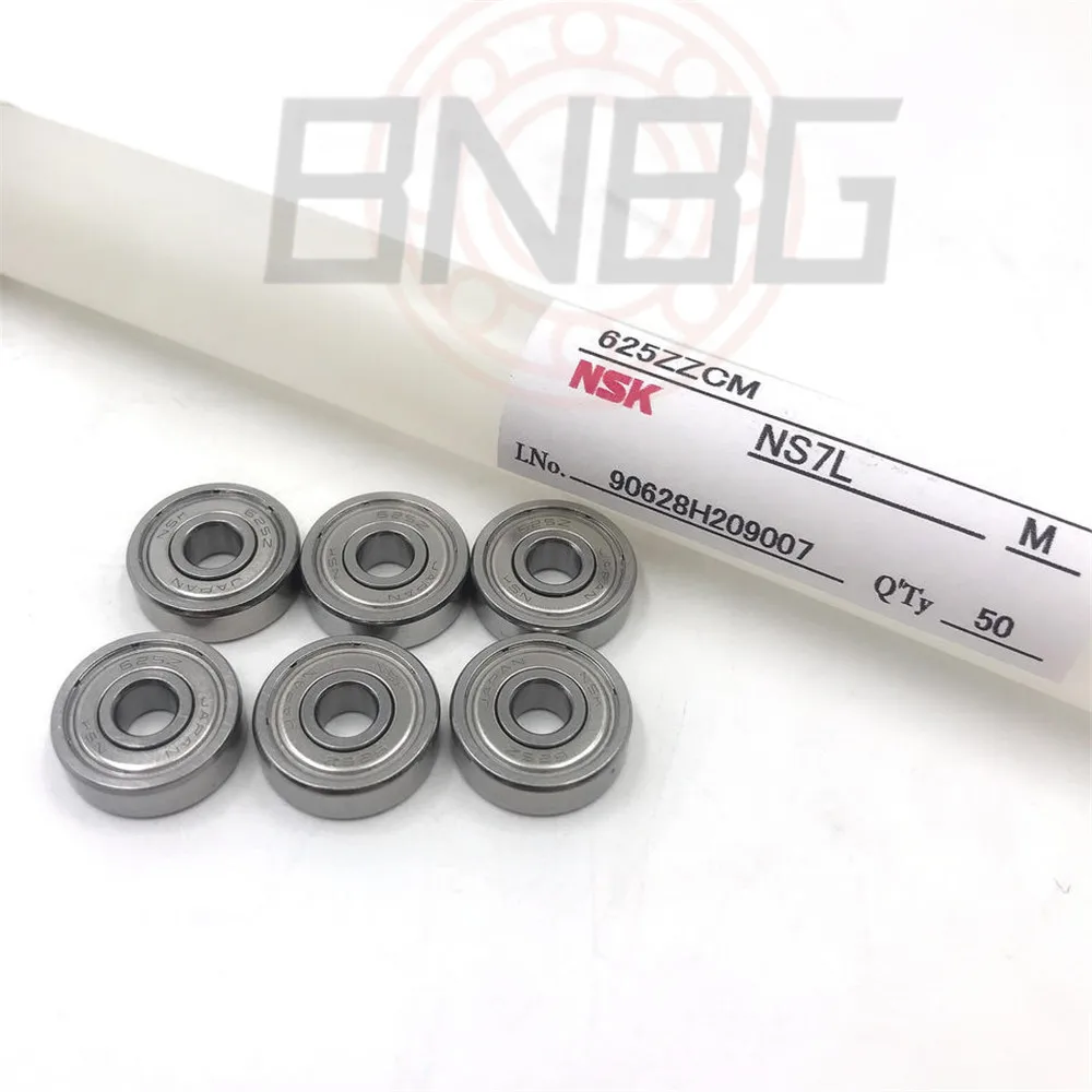 Origem Nsk Rolamento 672zz Rolamento Miniatura de Alta Velocidade 10 Peças 2x4x2 mm Fino Seção Fina Profunda Sulco 672zz Rolamentos de Esferas 672 zz