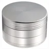 3 Inch Herb Grinder Metal Tobacco for Smoking 75mm 4 Layer Zinc Alloy Herbal 4 Pieces Smoke Accessories Big Large 100MM 1