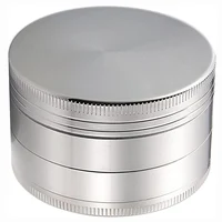 3 Inch Herb Grinder Metal Tobacco for Smoking 75mm 4 Layer Zinc Alloy Herbal 4 Pieces Smoke Accessories Big Large 100MM 1