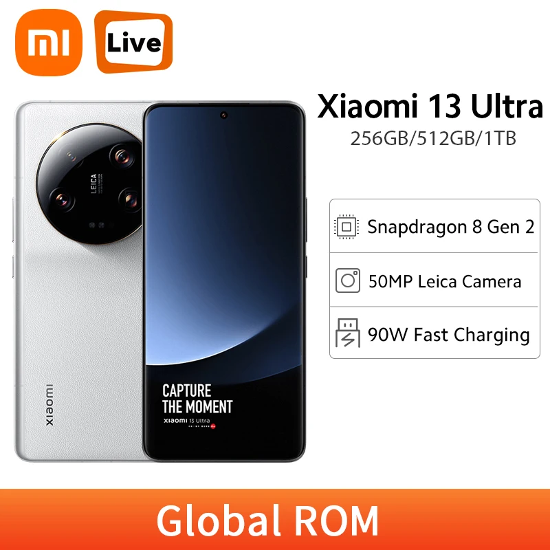 Global ROM Xiaomi Mi 13 Ultra Snapdragon 8 Gen 2 120Hz 2K