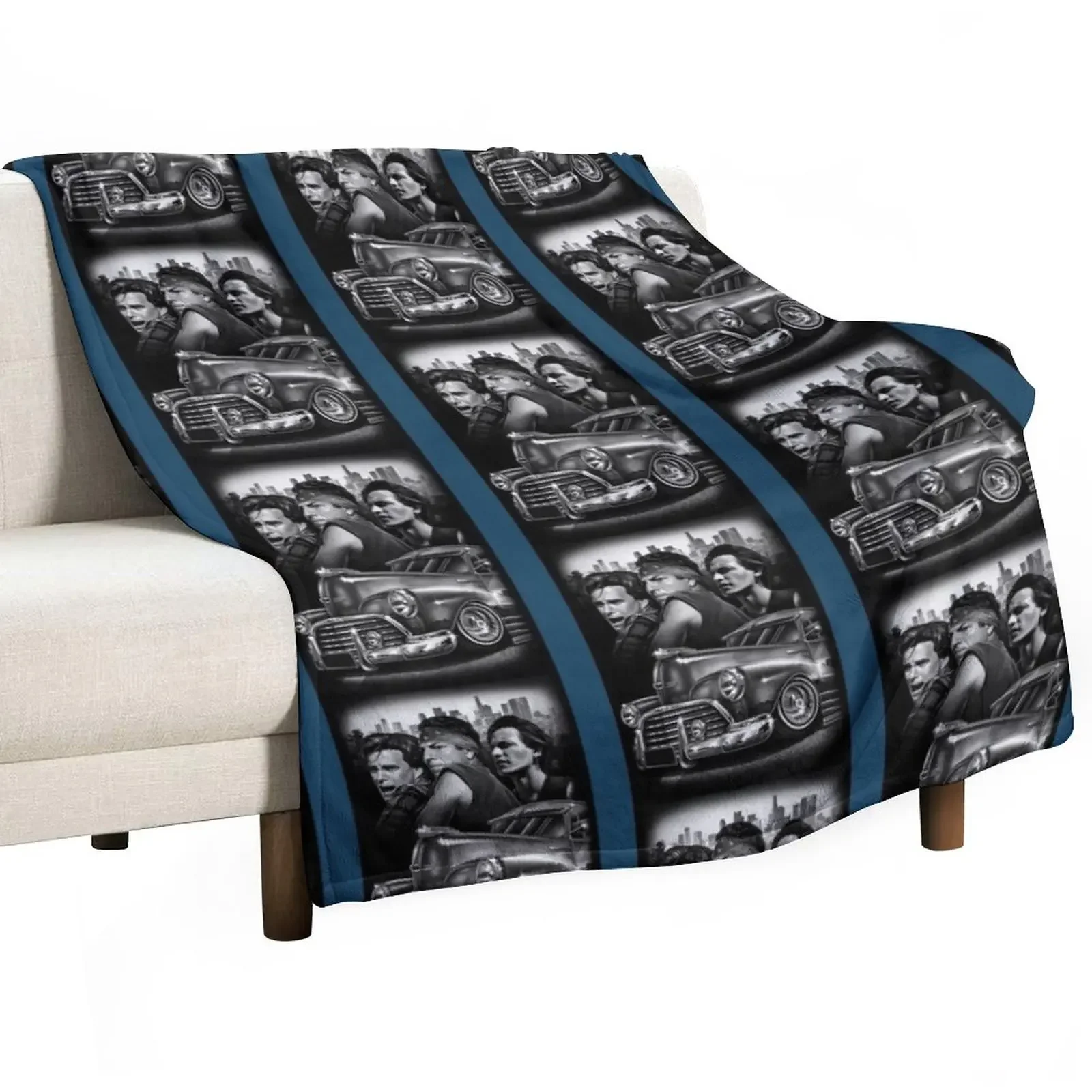 

3 vatos locos Throw Blanket Quilt Furrys Beautifuls Blankets