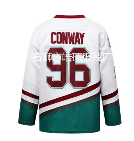 Adam Banks 99 the Mighty Ducks Hockey Jersey all Stitched 