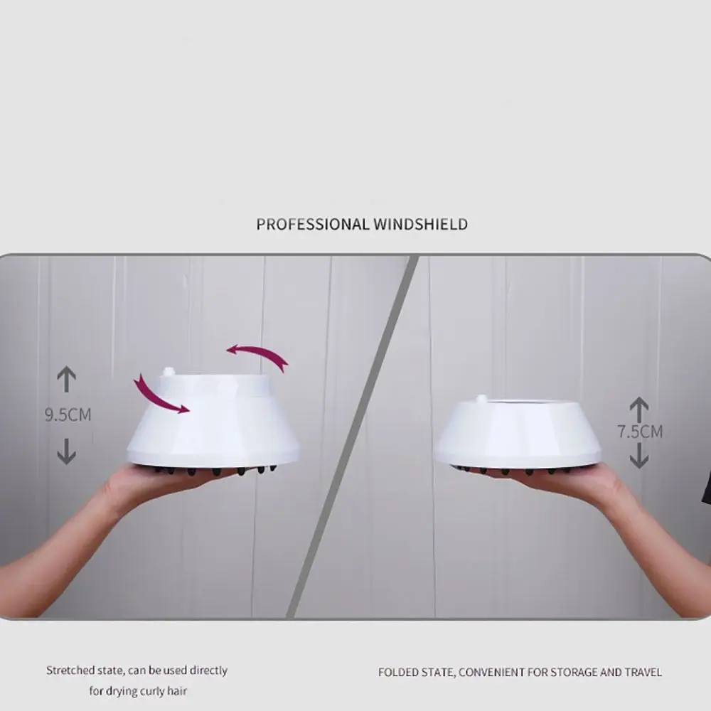 Accessories Collapsible Air Dryer Diffuser Professional Adjustable Hair Comb Tools Foldable Salon Blower Diffuser