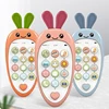 Baby Phone Toy Music Sound Telephone Sleeping Toys With Teether Simulation Phone Kids Infant Early Educational Toy Kids Gifts 1