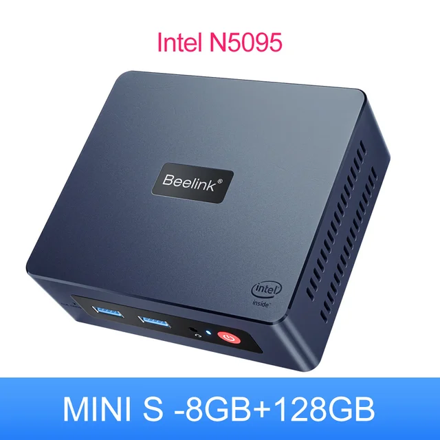  2022 Beelink Mini S Windows 11 Intel 11th Gen N5095 Mini PC DDR4 8GB 128GB SSD Desktop Gaming Computer VS U59 GK Mini GK3V J4125 