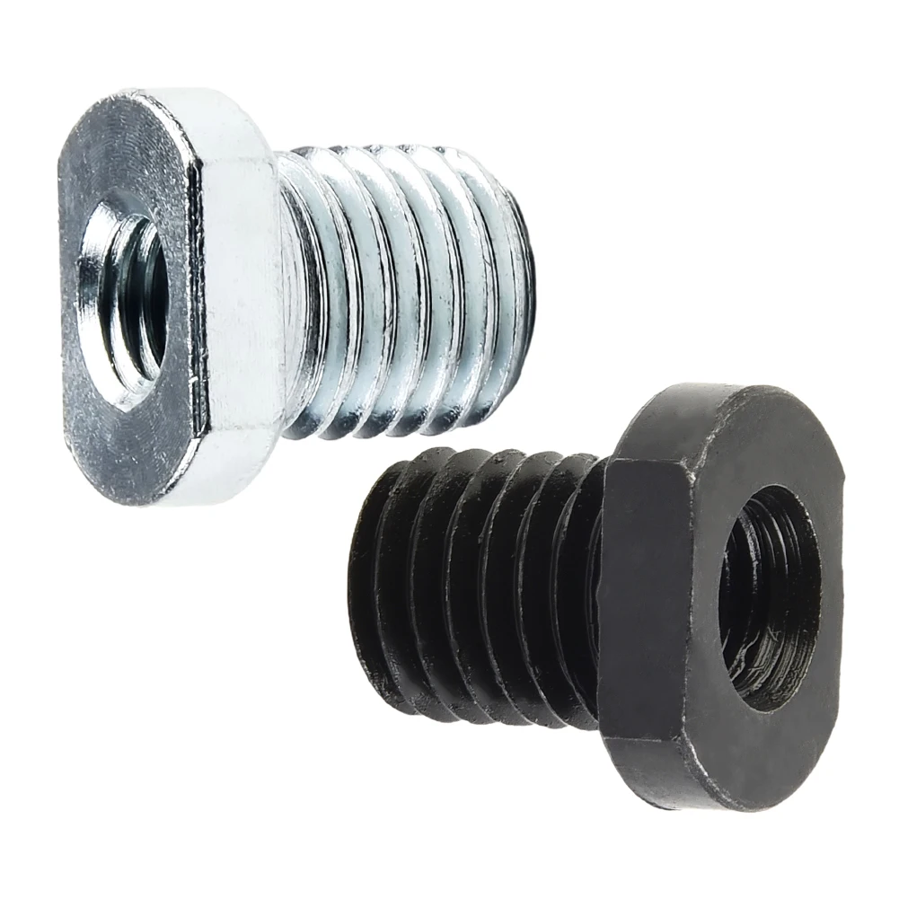 

2pcS Angle Grinder M10 To M14 Thread Converter Connector Adapte Interface Connector For Angle Grinder Polishing Adapter