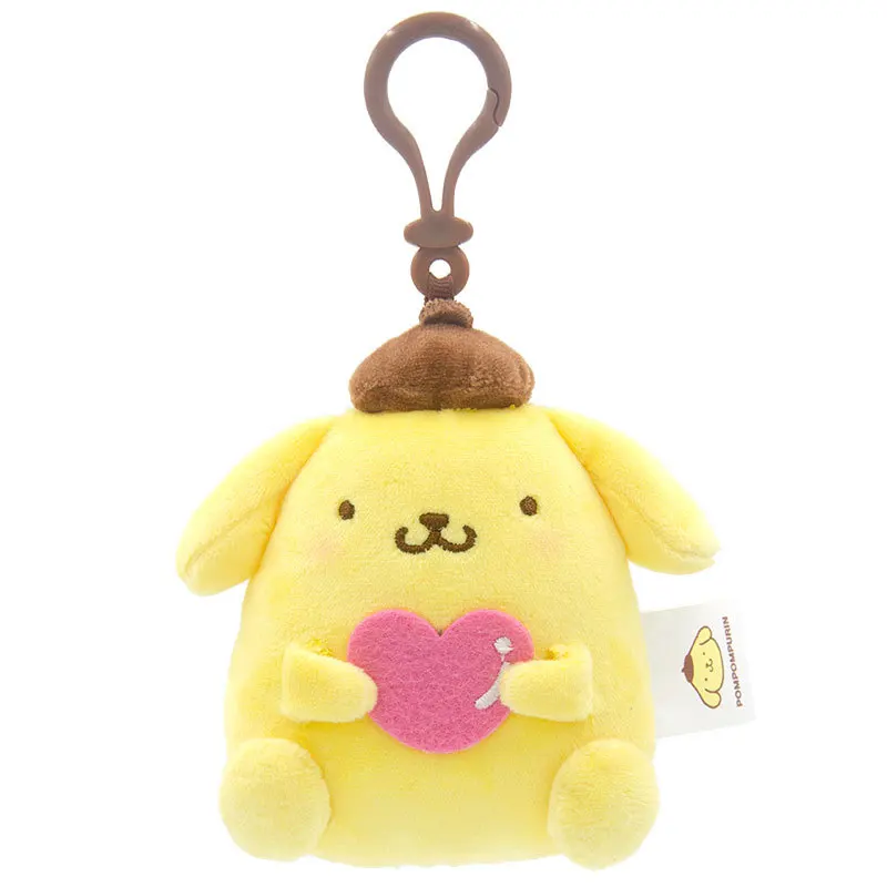 thumbnail image 1 of Sanrio-Colgante de peluche de Hello Kitty para niños, colgante pequeño con Pompón, muñeco de Pachacco, My Melody, Kuromi Cinnamoroll, 1 of 4