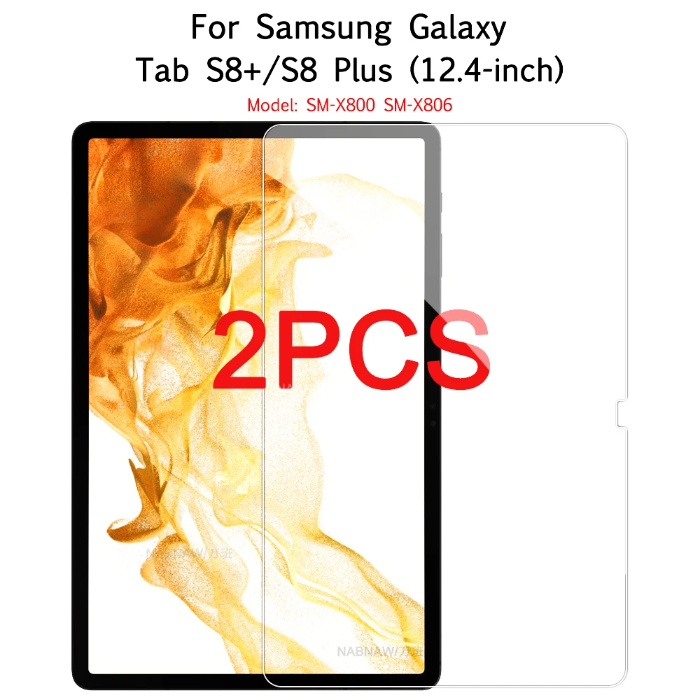 Premium HD Scratch-Proof Tempered Glass Screen Protector - 2 Pack