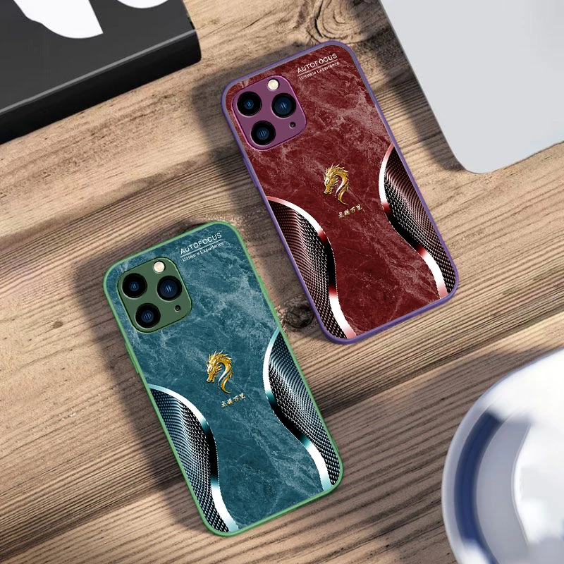 Custodia Telefono Illuminazione LED Dragon A Induzione Per IPhone - Foto 9