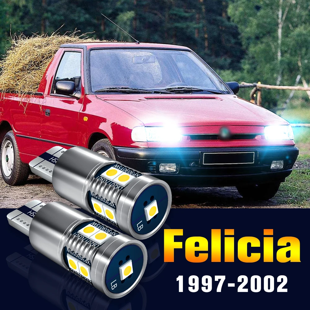 

2pcs LED Clearance Light Bulb Parking Lamp For Skoda Felicia 1997-2002 1998 1999 2000 2001 Accessories