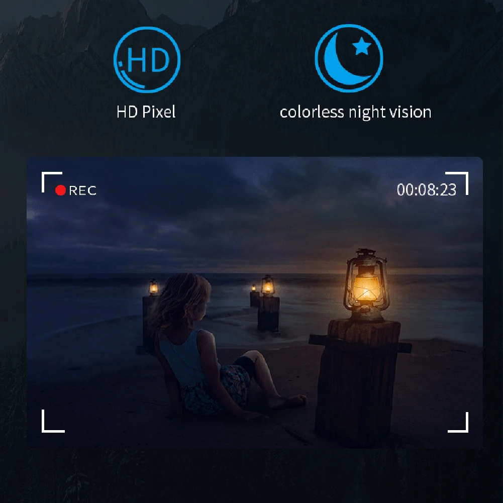 풀 HD 1080P 미니 카메라, 600mAh 캠코더 바디 마운트 캠, 나이트 비전 비디오 녹음기 바디 미니 캠, 자동차 DVR 백 클립
