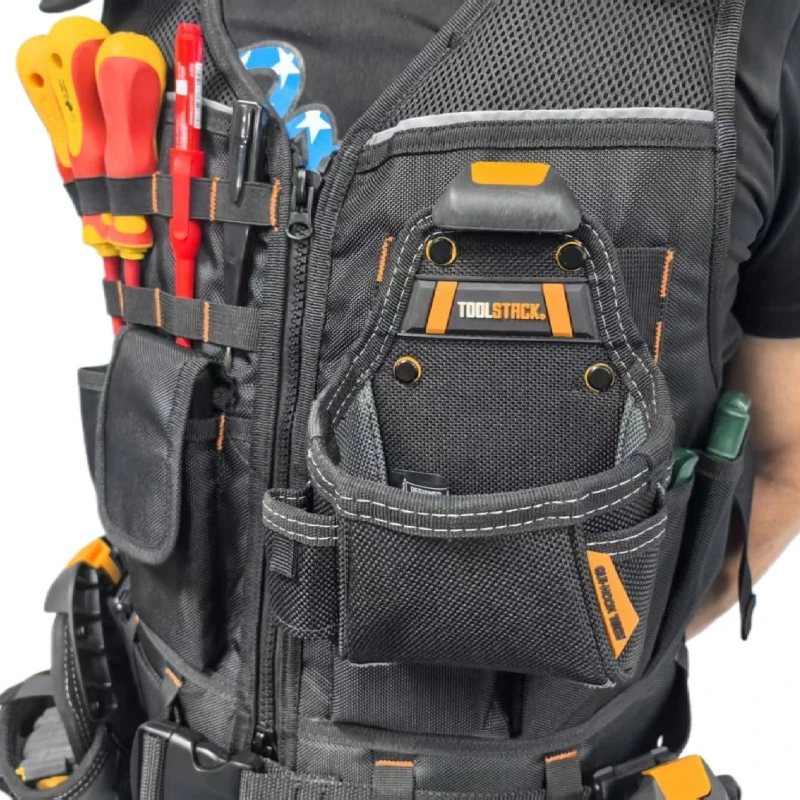 TOOLSTACK TSK-62 Workwear Allround Work Tool Vest Safety Vest with