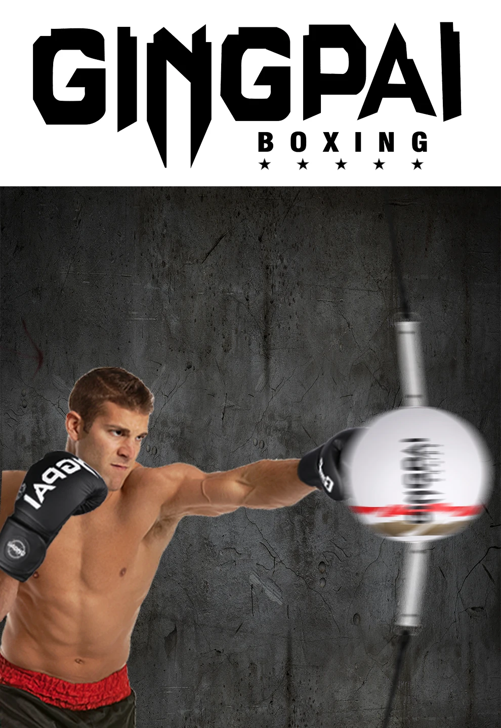 Description Picture 3 of item1PC PU Punching Ball Pear Boxing Bag Training Reaction Speed Balls Muay Thai Punch Boxe Fitness Sports Equipment Training