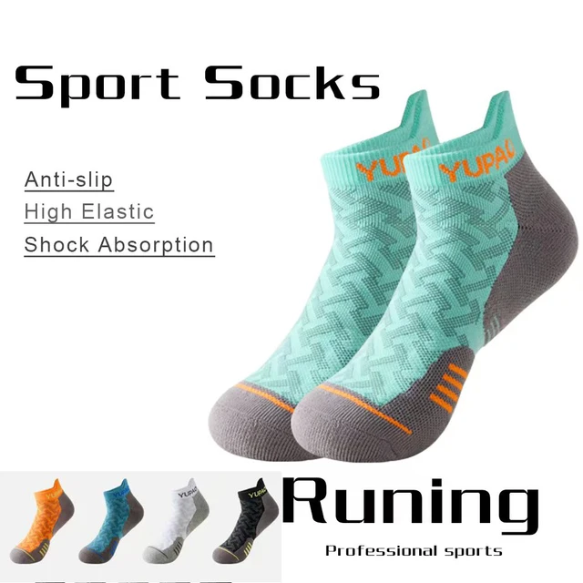 1/3Pairs Professional Marathon Running Sock Outdoor  Sports Fitness  Thickened Cushioned Short Tube Low Cut Boat Ankle Socks