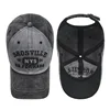 New Style Washed Old Letter Embroidered Caps Outdoor Fashion Personality Street Sun Visor Baseball Cap 5