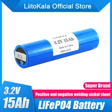 34Pcs Liitokala 33140 3.2V 15Ah Lifepo4 Lithium Batterijen 3.2V Cellen Voor Diy 12V 24V E bike E-Scooter Power Tools Batterij Pac