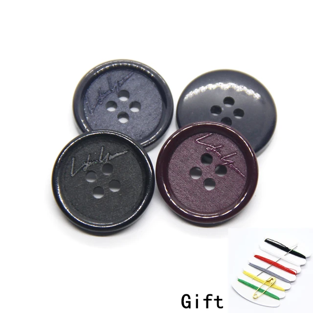 15-25mm Color Resin Sewing Coat Large Buttons For Clothing Female Sweaters  Decorations Handmade DIY Accessories Wholesale - AliExpress