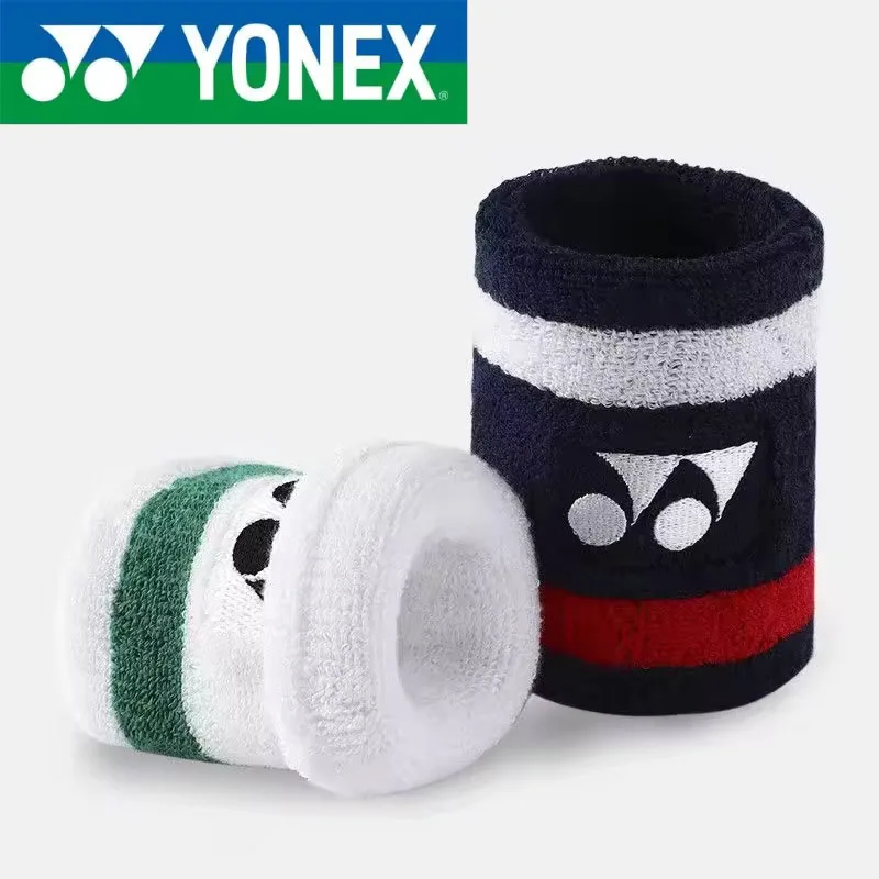 YONEX Badminton Wristband 75th Anniversary Sports Sweat-absorbent Anti-sprain Thickened Wrist Protection badminton wristband
