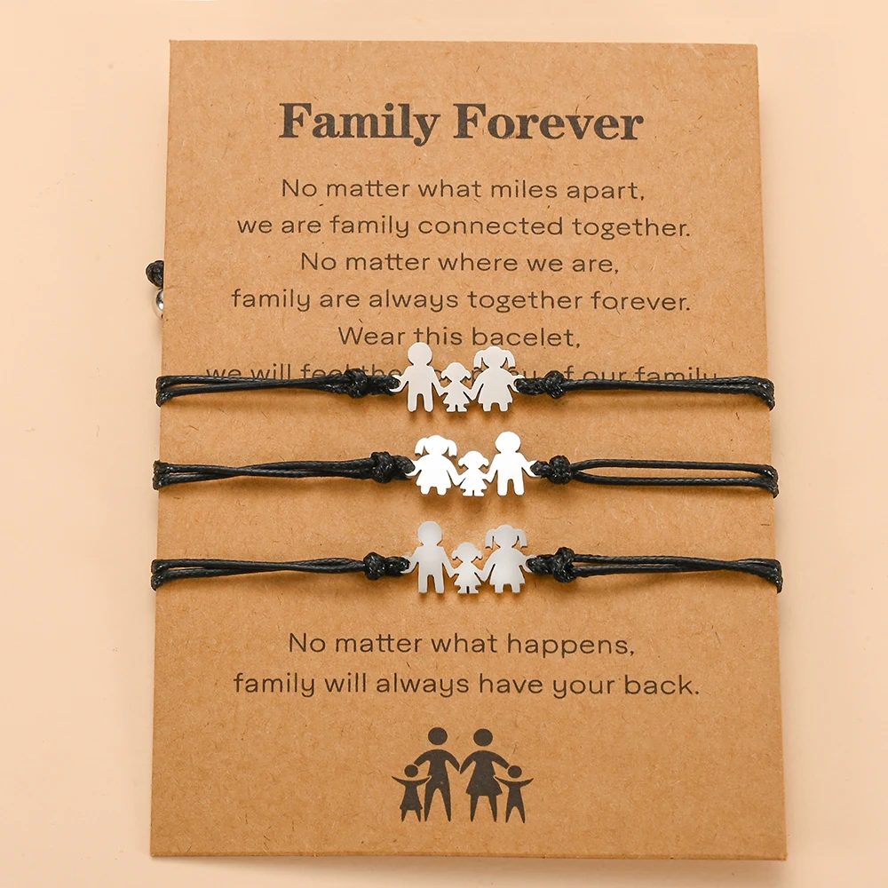 family 3 silver girl