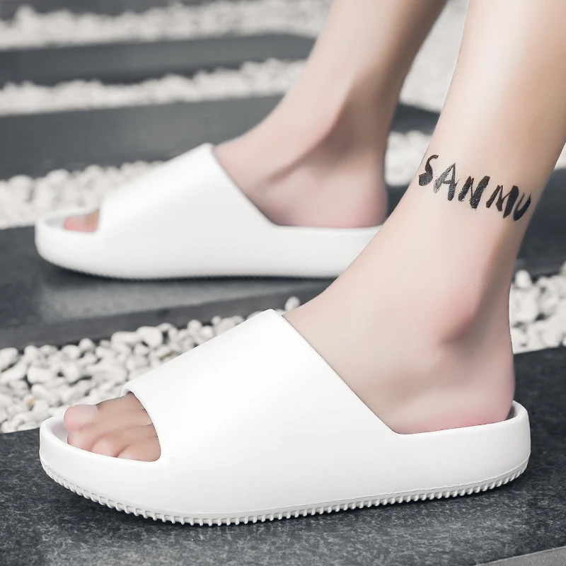 Men's EVA indoor outdoor lightweight soft sole comfortable slippers summer anti slip beach shoes fashion male thick sole sandals