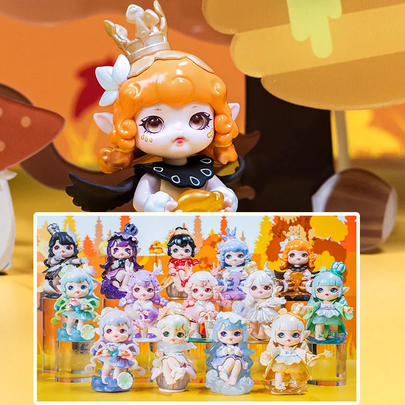 

Original FLORA Blind Box Toys Mystery Box Lovely Compendium of Materia Medica Series FLORA Action Figure Doll Toy For Girls