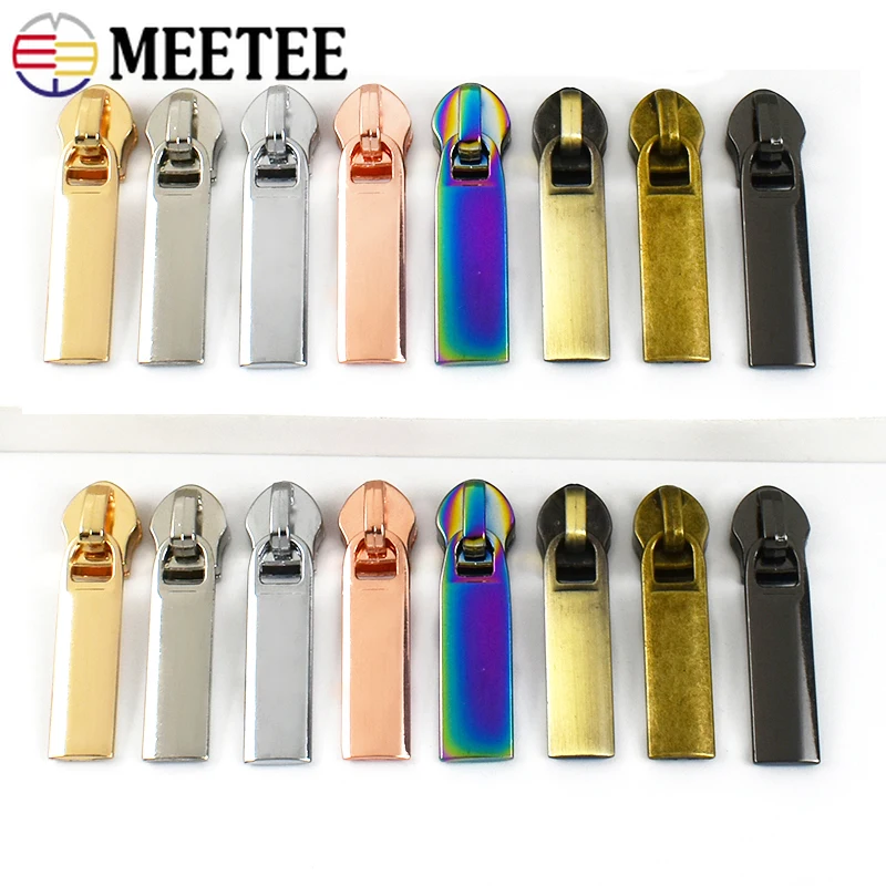 Versatile Nylon Zipper Slider Set for DIY Sewing and Repairs (10 to 50 Pieces)