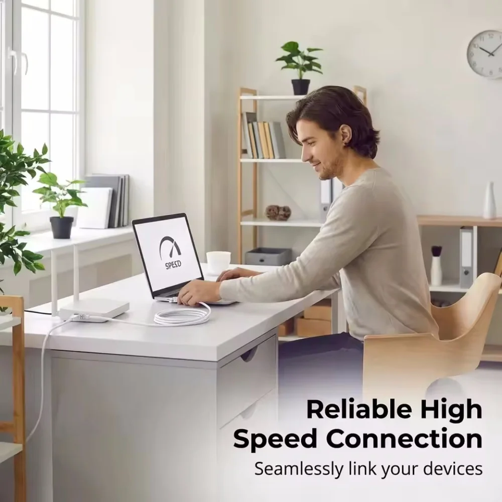 0.5/1/2/3/5/10M Cat6 이더넷 케이블 RJ45 UTP 1000Mbps 네트워크 코드 LAN 와이어 인터넷 리드 코드 라우터 컴퓨터 케이블 (노트북용)