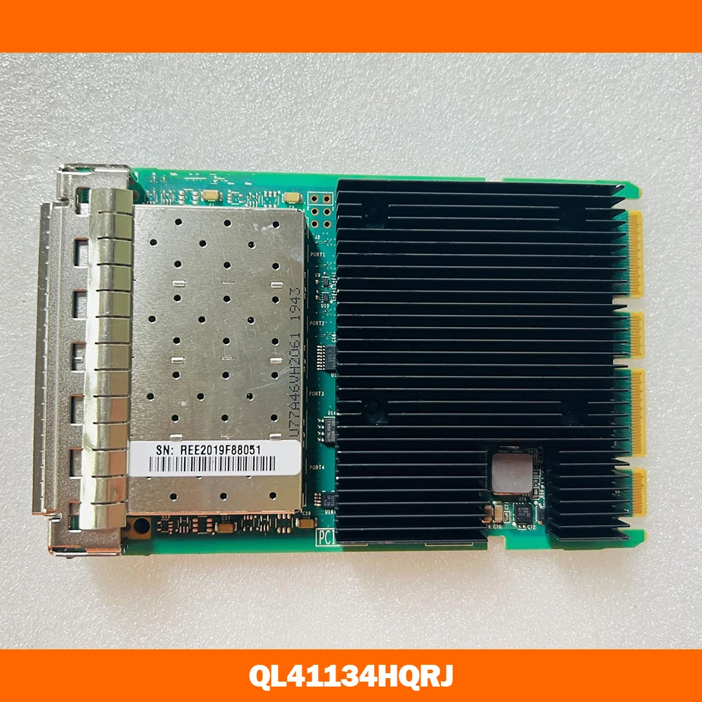 For Qlogic 4P RJ45 OCP 3 0 four port 10 Gigabit Ethernet card QL41134HQRJ