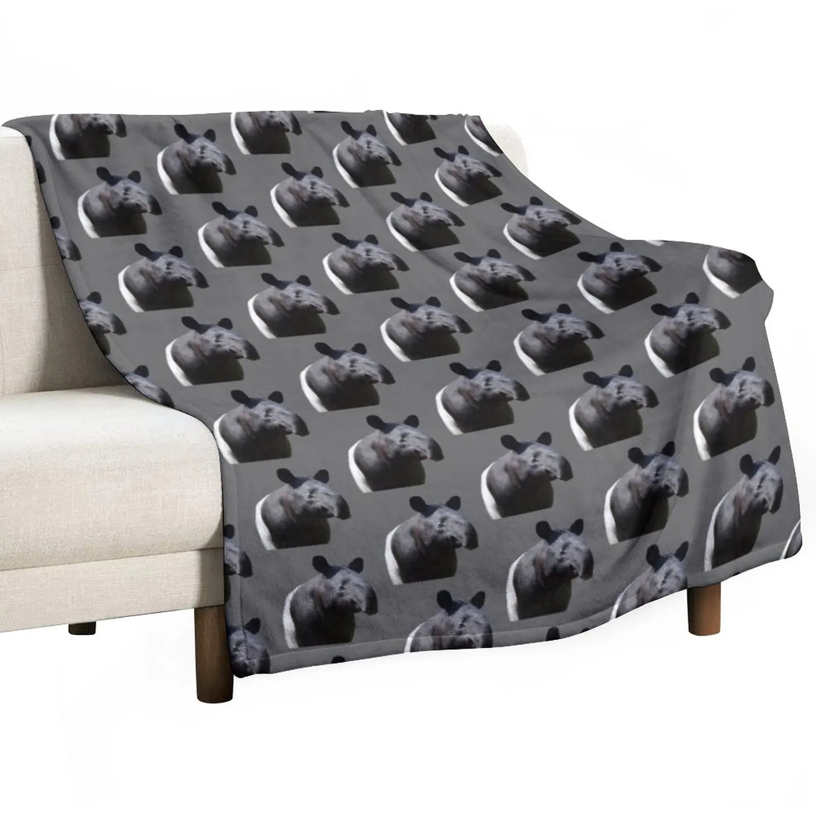 

New The Most Handsome Tapir in the World: Pattern Throw Blanket Sofa anime Blankets