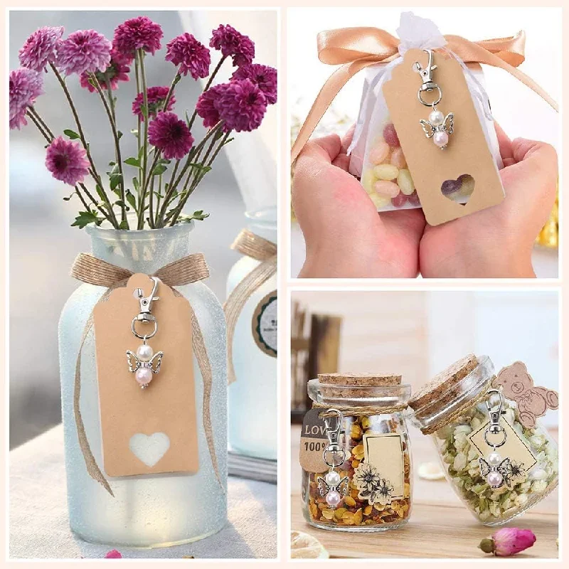 Christening Guardian Angel Keychain Colorful Baby Baptism Souvenir Wedding Decorations