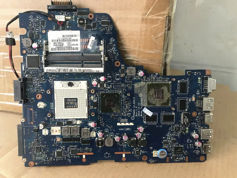 

Материнская плата для Toshiba P750 P755 A665, стандартная DDR3 GT540/1 ГБ GPU, б/у