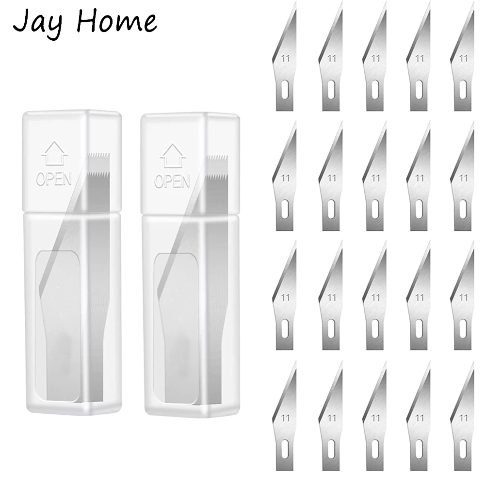 Craft Knife Hobby Knife Exacto with 50PCS Spare Exacto Blades Kit for DIY Art Cutting Carving Scrapbooking Stencil craft knife